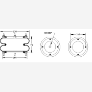 ΑΕΡΟΦΟΥΣΚΑ ΔΙΦΥΛΛΗ 12Χ2 ΠΑΡΟΧΗ ΜΕΣΗ