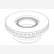 ΔΙΣΚΟΠΛΑΚΑ DAF [375X146X45] ΟΠΙΣΘΙΑ