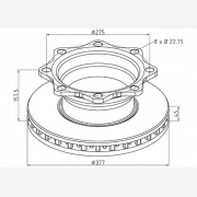 ΔΙΣΚΟΠΛΑΚΑ SAF [377X157,5X45]
