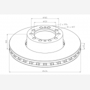 ΔΙΣΚΟΠΛΑΚΑ ROR 434X109X45