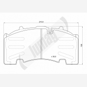 ΤΑΚΑΚΙ BPW-SAF ΜΕΣΑΙΟ ΜΕ ΕΓΚΟΠΗ