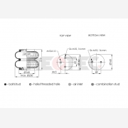 ΑΕΡΟΦΟΥΣΚΑ ΔΙΦΥΛΛΗ ΣΤΑΥΡΩΤΕΣ ΤΡΥΠΕΣ