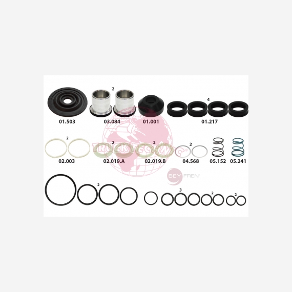 ΣΕΤ ΠΑΝΤΟΦΛΑΣ WABCO MERCEDES-DAF