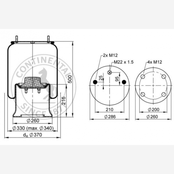 ΑΕΡΟΦΟΥΣΚΑ  FRUEHAUF-SAF-WEWELER (STEEL PISTON)