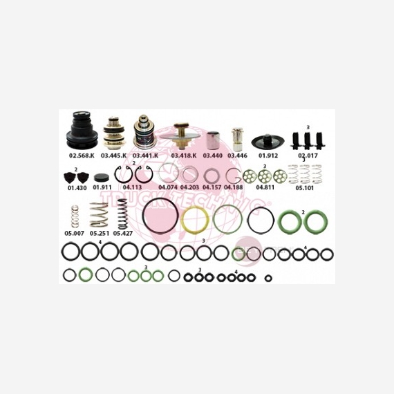 ΣΕΤ ΞΗΡΑΝΤΗΡΑ ΔΙΠΛΟΥ WABCO