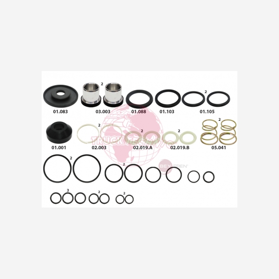 ΣΕΤ ΠΑΝΤΟΦΛΑΣ WABCO MERCEDES