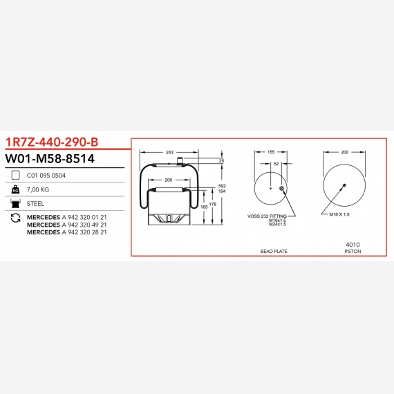 ΑΕΡΟΦΟΥΣΚΑ ΜERCEDES 1 ΠΑΡΟΧΗ