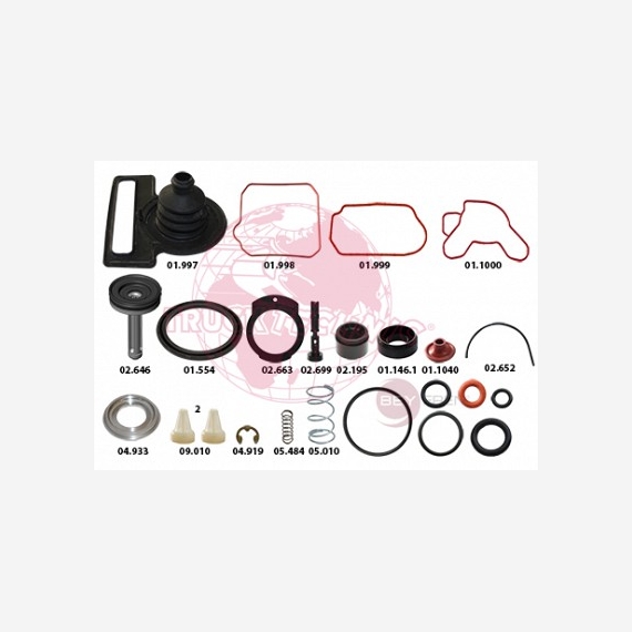 ΣΕΤ ΒΑΛΒΙΔΑΣ BRAKE SIGNAL MAN-DAF