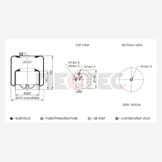ΑΕΡΟΦΟΥΣΚΑ MERCEDES 2 ΠΑΡΟΧΕΣ