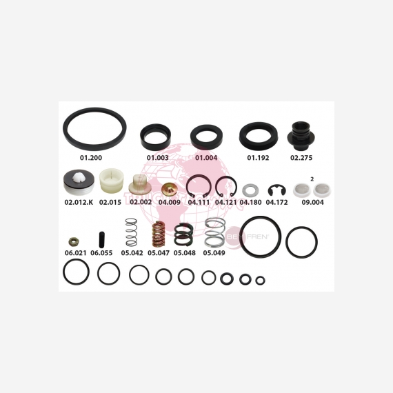 ΣΕΤ ΕΓΚΕΦΑΛΟΥ ΝΤΑΛΙΚΑΣ WABCO