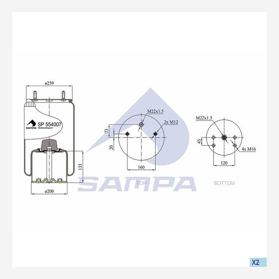 ΑΕΡΟΦΟΥΣΚΑ SAE GIGANT