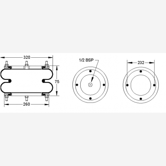 ΑΕΡΟΦΟΥΣΚΑ ΔΙΦΥΛΛΗ 12Χ2 ΠΑΡΟΧΗ ΜΕΣΗ